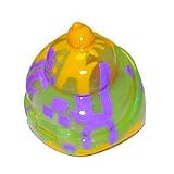 Xia Xia Pets Hermit Crab Shell Green, Yellow Purple Design