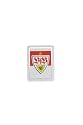VfB Stuttgart Fanartikel: Fanlabel klein, Metallschild mit Doppelfunktion Magnet & Aufkleber, 8 x 6cm, Logo