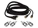 Belkin Hi-Performance Bronze Series Audio Component Cable, RCA to RCA, 1.8m