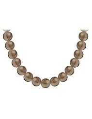 Tahitian Pearl Necklace : 18K White Gold â€" 10.00 - 12.00 MM