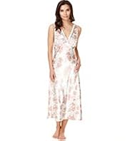 Per Una Floral Satin Long Nightdress