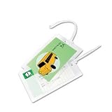 GBC(R) Self-Adhesive Laminating Luggage Tags With Loops, 2 7/8in. x 4 5/8in., Pack Of 5