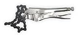 Westward 2FDC3 Locking Chain Clamp, 9 In