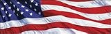 US Flag 2 rear window graphic