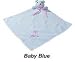 Zanies Snuggle Bear Blanket Baby Blue