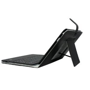 Xtek4U PU Leather Case With Removable Detachable Bluetooth Wireless Keyboard for Samsung Galaxy Tab 10.1 (P7500, P7510)