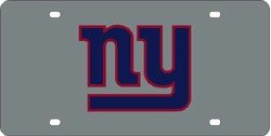 New York Giants Laser Tag (Silver Logo)