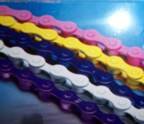KMC Single Speed Chain 1/2 x 1/8 YELLOW