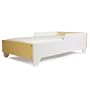 Hiya Toddler Bed - Polar White & Bamboo