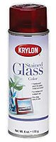 Krylon Stained Glass Color Glass Paints Aerosol 6 oz. Red