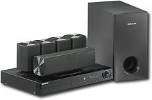 Samsung HT-Z310T 5.1-Channel Home Theater Surround Sound System (Set of Seven, Black)