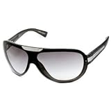 Giorgio Armani Aviator Sunglasses 595/S/0VHR/O0/99: Black/Gray Gradient