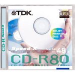 TDK CDR80 CD Reflex 700MB 10PK
