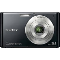 Sony DSC-W330 14.1MP Digital Camera with 4x Wide Angle Zoom with Digital Steady Shot Image Stabilization and 3.0 inch LCD (Black)