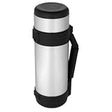 Thermos Nissan 34-Ounce Stainless-Steel Bottle with Folding Handle