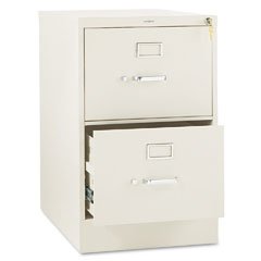 HON COMPANY 310 Series Five-Drawer, Full-Suspension File, Legal, 26-1/2d, Charcoal.