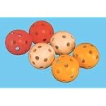 One Dozen Poly Golf Balls (Orange) - 12 Bags