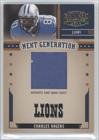 2005 Donruss Gridiron Gear Next Generation Jerseys #3 - Charles Rogers/90