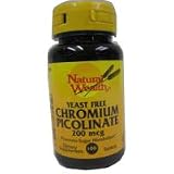 Chromium Picolinate Yeast Free 200 Mcg Tablets - 100 Tablets