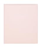 CR Gibson Loose-leaf Memory Book to Record Baby's First Five Years, Pink Leather,