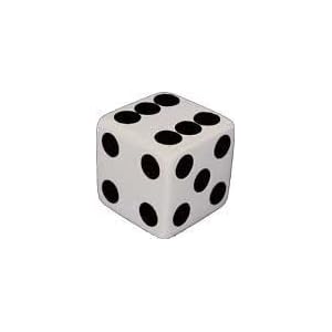 Trik Topz Dice Valve Caps White