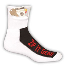 Zip It Sox Men's Sport Sock