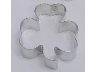 Shamrock Three 3 Leaf Clover Metal Cookie Cutter for St. Patrick's Day Irish Party Favors 2.75"