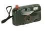 Blue and Yellow Fun Squirt Gun Camera for Tourist or Clown Costumes (shown in black)