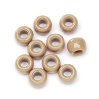 Pony Beads, Opaque Tan, 480pc Pkg