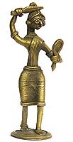 International Gift Metal Craft Unique Handmade Indian Artifacts Gifts and Collectibles Length: 2 inches Width: 6.5 inches