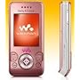 New Sony Ericsson W580i Mobile Phone Orange PAYG Pink+ Orange PAYG Sim Card and �10 Call Credit