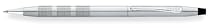 Cross Classic Century Retractable Ballpoint Pen, Medium Point, Chrome Barrel, Black Ink (AT0082-14)