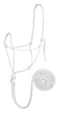Weaver Leather ROPE HALTER & LEAD,WHITE