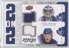 2008-09 Upper Deck MVP Two on Two Jerseys #J2BTTL - Vesa Toskala/Jason Blake/Tim Thomas/Milan Lucic