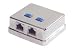 Shielded Category 5E Surface Mount Jack with 2 RJ45s EIA568A/B