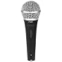 Shure PG58 Vocal Microphone with 15 XLR to 1/4" Cable (XLR TO QTR)