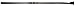 STX AXE Goalie Length Shaft - Platinum