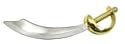 Metallic Colored Pirate Sword (19")