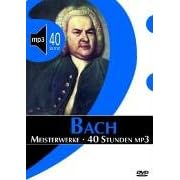 Meisterwerke - 40 Stunden mp3. Johann Sebastian Bach. DVD-ROM