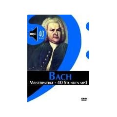 Meisterwerke - 40 Stunden mp3. Johann Sebastian Bach. DVD-ROM