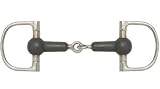 Racing Dee Rubber Mouth Snaffle Bit