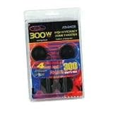 pair car audio tweeters neodyimum w/ crossover