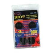 pair car audio tweeters neodyimum w/ crossover