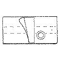 Nu-Form 8" Supp Belt, Left, Std (2 3/8") Medium