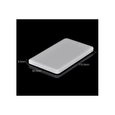 Maxxlite 6000mAh Ultra Slim Leatherite Look Credit Card sized Power Bank with built-in cable for iPhone and Samsung...