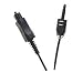 HOSA 3.5MM-TO-TOSLINK FIBER-OPTIC CABLE, 10 ft. TOSLINK to 3.5MM 3.5mm