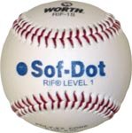 T-Ball Balls Worth's R.I.F. Baseball, Level 1