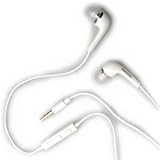 Samsung OEM 3.5mm Stereo Headset with Remote and Microphone for Samsung Galaxy S3 S III and Other Smartphones - White