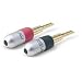 Belkin Pure AV Do-It-Yourself Gold Banana Plugs - Speaker connector - banana (M)