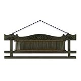 Wood hanger, 'Handloom Comb'